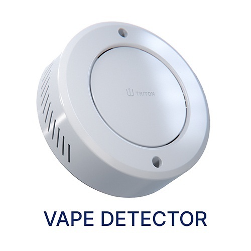 Triton TRTN-VD Vape Detector, Compatible with Triton Sync App for iOS and Android