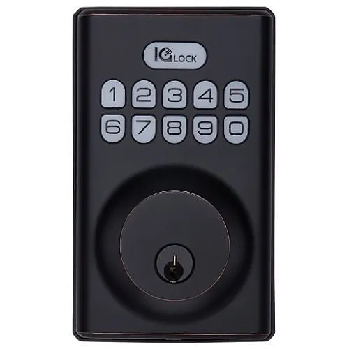 IQ IQDLK-PGK-ORB PowerG Door Lock, Oil-Rubbed Bronze
