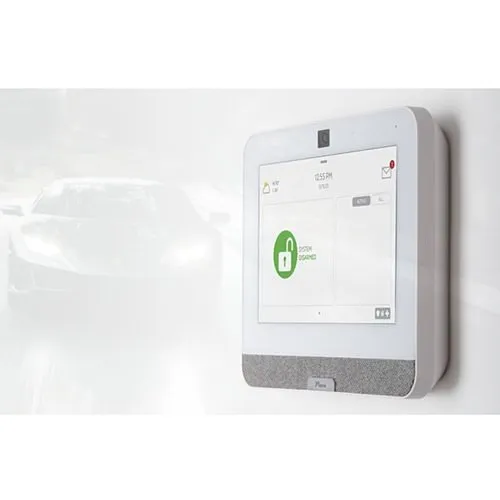 Qolsys IQP4001 Verizon IQ Panel 4 PowerG + 319.5MHz, 7" All-in-One Touchscreen, White