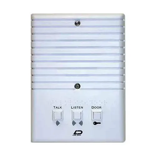 LEE DAN IR-204E 4-Wire Surface Mount Apartment Intercom Station (Direct Replacement: for TekTone IR204E)