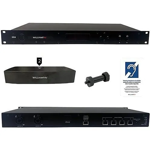 Williams AV IR ME2 IR+ Flex, Single Rack Unit, Black