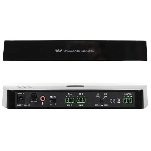 Williams AV IR T2 SoundPlus Medium-Area Infrared Transmitter with Mounting Bracket and Power Supply
