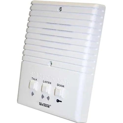 TekTone IR204E Tek-ENTRY Surface Mount Apartment Intercom Station, 4-Wire