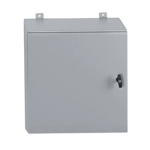 Hubbell IR221UG Industrial REBOX, NEMA 4/12, 24"x24"x12", Gray Polyester