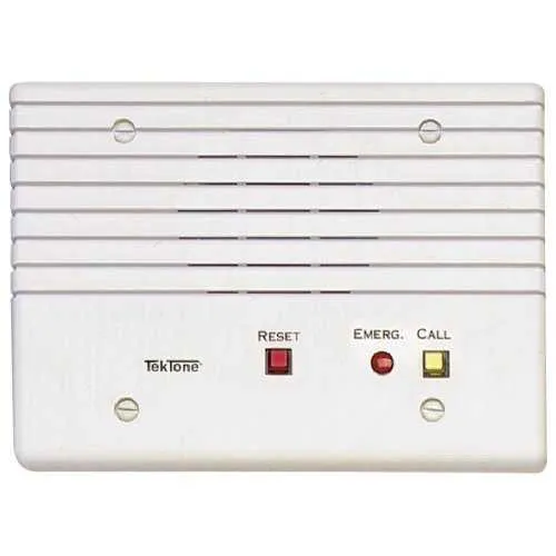 TekTone IR300E Tek-Care Nurse Call Multipurpose Station, Provides Digital Communications to and from Tek-CARE 300II