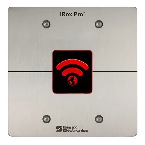 Essex IRXO-3S iRox Double Gang High Frequency Reader with iCLASS SE, Wiegand/OSDP, Stainless Faceplate