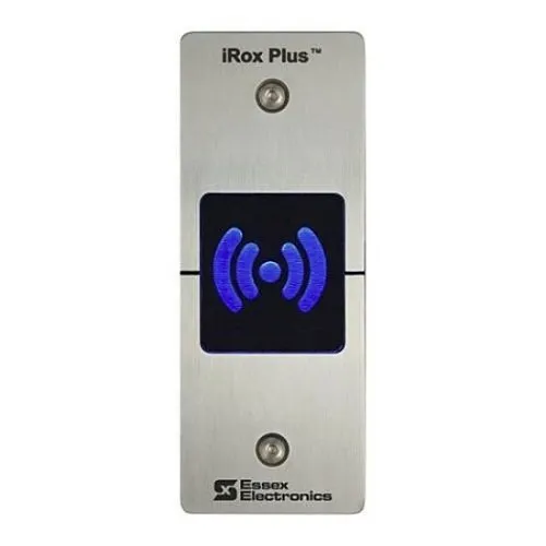Essex IRXP-1S iRox Plus Narrow Dual Frequency MultiCLASS SE Reader, Stainless Faceplate