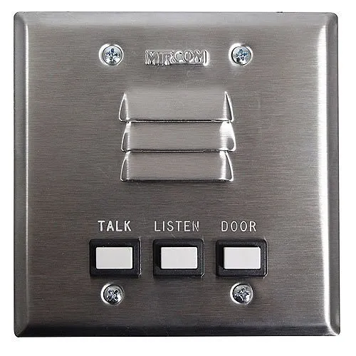 Mircom IS-51-2 2-Gang Economical Suite Station, 4-Wire