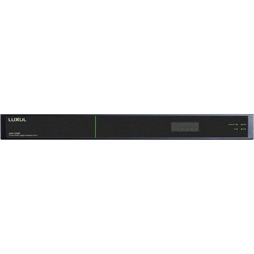 Luxul AMS-1208P AV Series 12-Port/8 PoE+ Gigabit Managed Switch