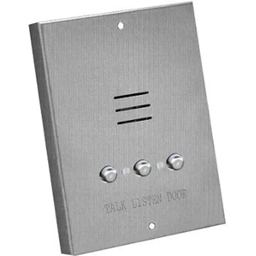 Alpha IS407S 4-Wire Apartment Intercom Station, Stainless Steel