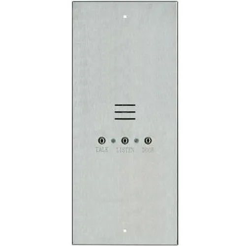 Alpha IS482C 4-Wire Vandal-Resistant Aptartment Intercom Station, Elongated