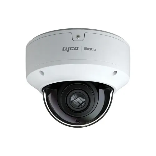 American Dynamics ISV-V05M023S-N Standard V Series 5MP Motorized Dome Camera, 2.8-12mm Varifocal Lens, 50m IR, White