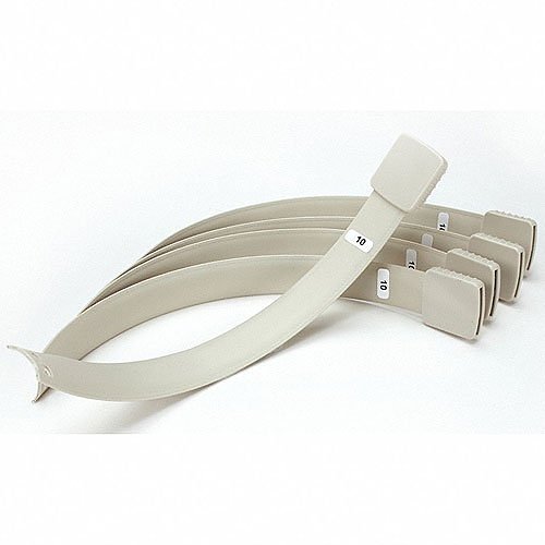 Securitas 804A1610 RoamAlert Wrist Strap, 8" Length, 5-Pack, Gray