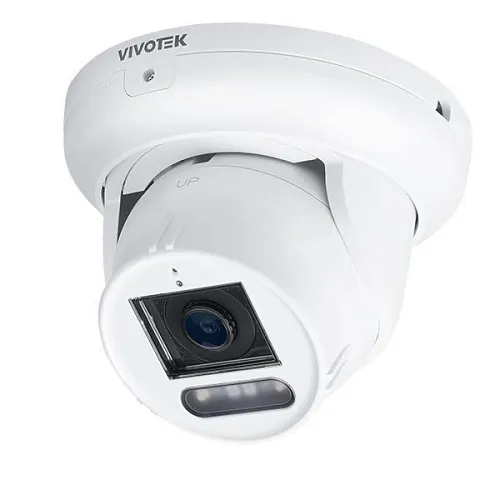 VIVOTEK IT9399-HVW 8MP Dual Light AI Turret Camera, 4.2mm Fixed Lens