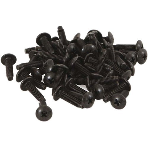 Kendall Howard 0100-1-001-01 10-32 Rack Screws, 50-Pack