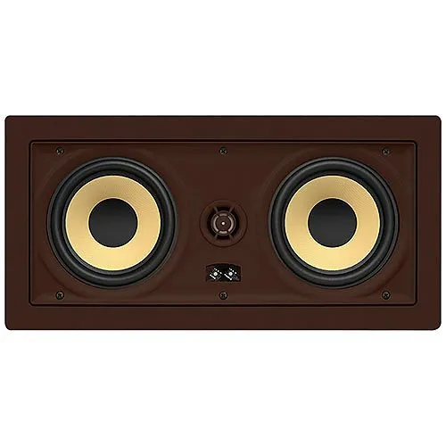 Proficient IW575S Signature In-Wall LCR Speaker with Dual 5-1/4" Kevlar Woofers and Pivoting 1" Aluminum Tweeter