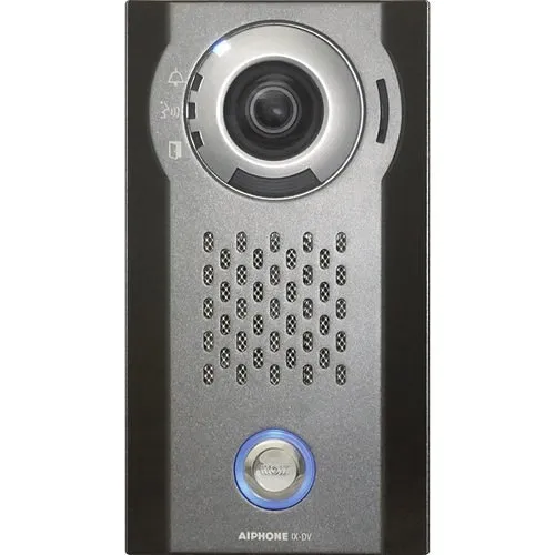 Aiphone IX-DV IP Video Door Station, SIP Compatible, Vandal Resistant, Surface Mount, Aluminum Die CAST Cover