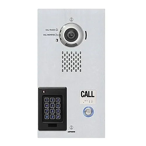 Aiphone IX-DVF-10KP IP Video Door Station with Proximity Reader and Access Keypad