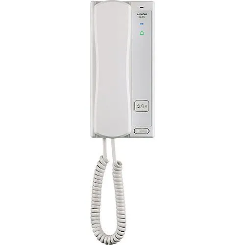 Aiphone IX-RS-W IP Audio Room Sub Station, SIP Compatible, with Privacy Handset, White
