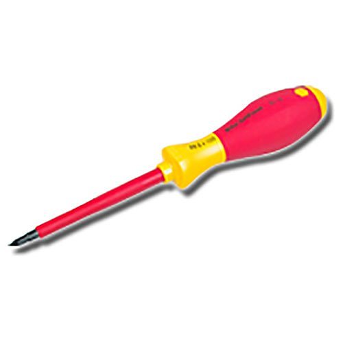 Wiha 32102 Insulated SoftFinish Phillips Screwdriver No. 2x100mm, Red