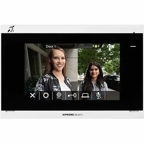Aiphone IXG-2C7-L IP 7" LCD Touchscreen Video Tenant Station for IXG Series Multi-Tenant System