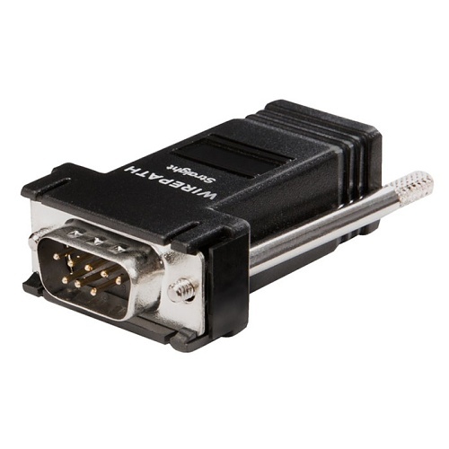 Binary DB9-M-RJ45-ADPT DB9 Male to RJ45 Modular Adapter with Straight Pinout