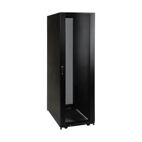 Eaton Tripp Lite SR42UB SmartRack Premium Standard-Depth Server Rack Enclosure, 42" (107cm), 3000lb (1360.8kg), 42U, (Replaces SR2000)