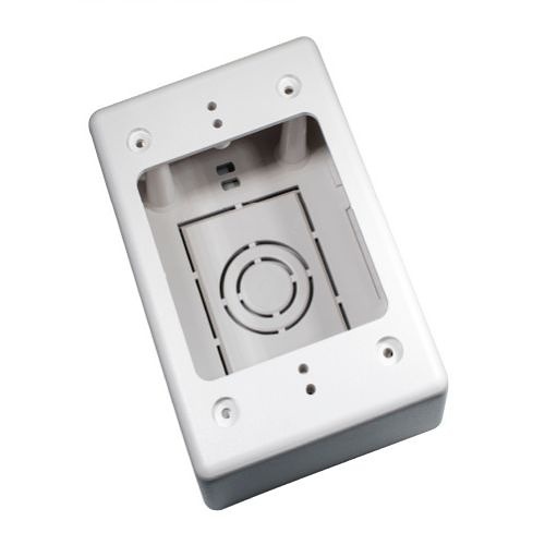 GRI E-Z 58 SG E-Z Duct Raceway Junction Box, 3.50" x 5.20" x 2" D, White