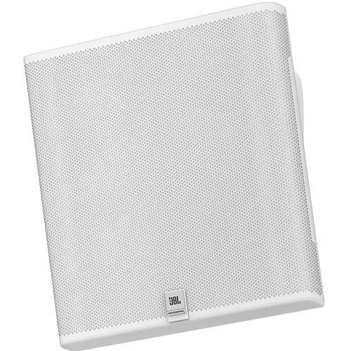 JBL Professional JBL-SLP14/T-WH 4" Sleek Low-Profile On-Wall Loudspeaker, White