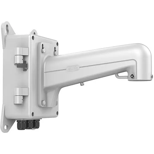 Hikvision JBP-W Indoor/Outdoor Junction Box with Wall Mount Bracket, White