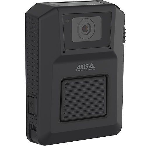 AXIS W101 1080p Body Worn Camera, 2.1mm Lens, Black
