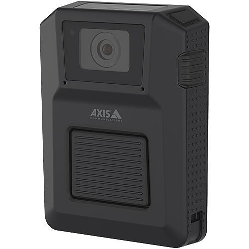 AXIS W101 1080p Body Worn Camera, 2.1mm Lens, Black