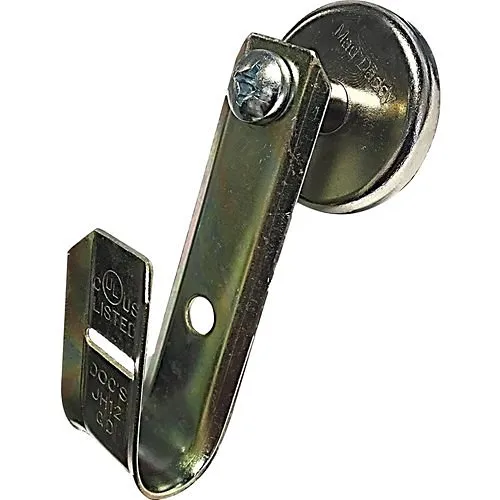 Mag Daddy JH12MS Magnetic J-Hook 3/4 Side Mount, 10-Pack