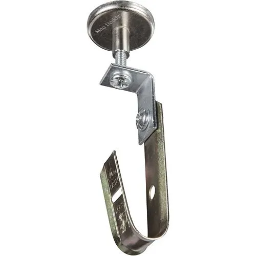 Mag Daddy JH12MT 3/4" 65lbss Magnetic J-Hook on Top, 360 Rotation, 10-Pack