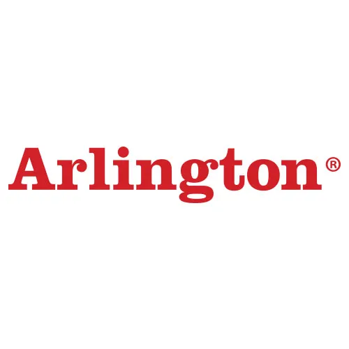 Arlington JH32MT-10 J-Hook with Magnet on Top, 2", 360° Rotation, 10-Pack