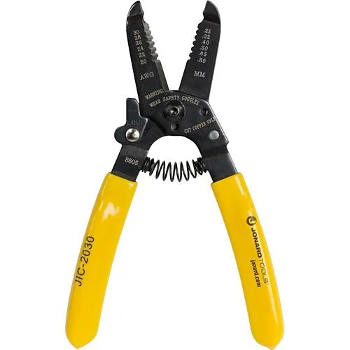 Jonard Tools JIC-2030 Wire Stripper 20-30 AWG, 6-3/4" (171mm), Yellow