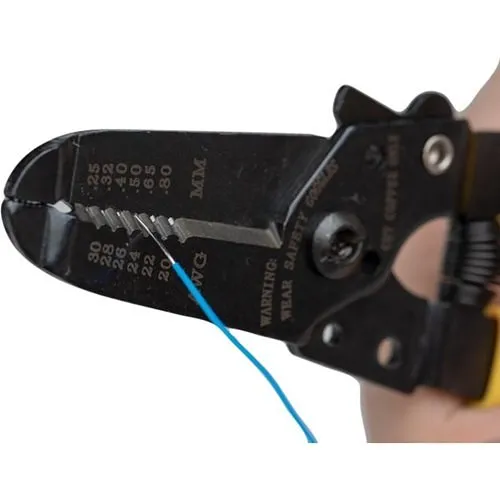 Jonard Tools JIC-2030 Wire Stripper 20-30 AWG, 6-3/4" (171mm), Yellow