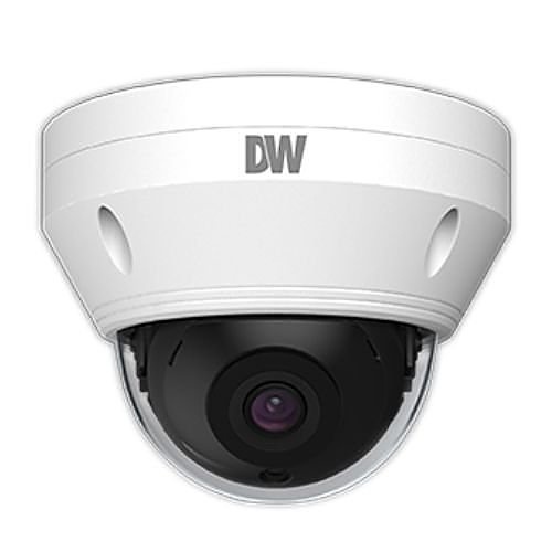 Digital Watchdog DWC-VSDG04BI MEGApix 4MP WDR Vandal Dome IP Camera with Smart IR, 2.8mm Fixed Lens, NDAA Compliant, White