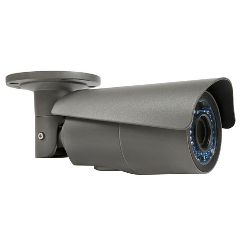 Luma LUM-300-BUL-A-GR 300 Series Bullet IR Analog Camera, 2.8-12mm Varifocal Lens, Gray