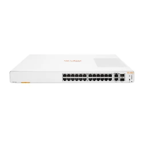HPE JL806A#ABA Instant On Swtich Series 1960 24-Port Gb Smart-Managed Layer 2+ Ethernet Switch, 24x 1G, 2x 10GBase-T, 2x SFP+, Stackable