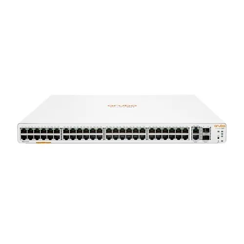 HPE JL808A#ABA Instant On Swtich Series 1960 48-Port Gb Smart-Managed Layer 2+ Ethernet Switch, 48x 1G, 2x 10GBase-T, 2x SFP+, Stackable