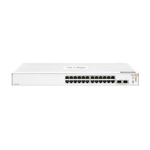 HPE JL812A#ABA Instant On Swtich Series 1830 24-Port Gb Smart-Managed Layer 2 Ethernet Switch, 24x 1G, 2x SFP, Fan-less