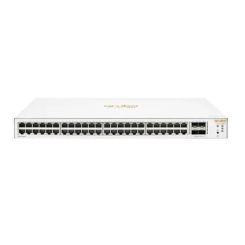 HPE JL814A#ABA Instant On Swtich Series 1830 48-Port Gb Smart-Managed Layer 2 Ethernet Switch, 48x 1G, 4x SFP, Fan-less