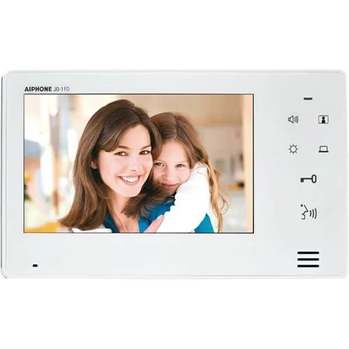 Aiphone JO-1FD Expansion Station, Video Identification and Monitoring with 7" Screen