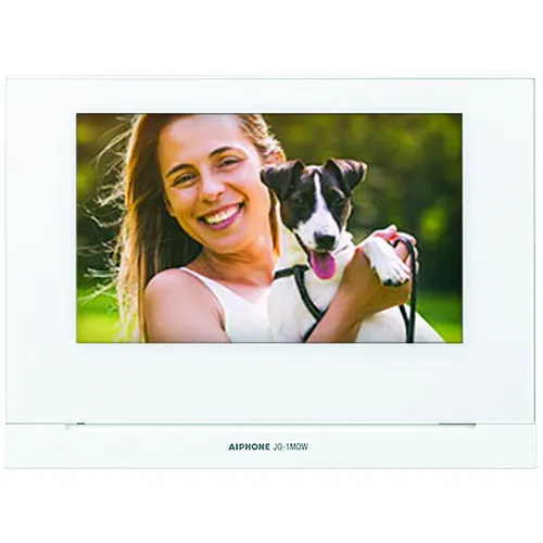 Aiphone JO-1MDW JO Series App Enabled 7" Touchscreen Monitor