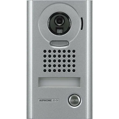 Aiphone JO-DV Surface Mount Vandal Resistant Video Doorbell Station for JO Series