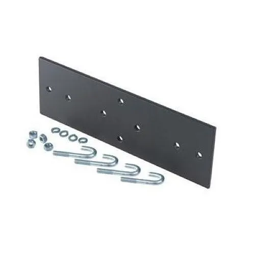 Ortronics JP1824B Junction Plate with 3" Uprights and 18-24" Wide Runway, Black