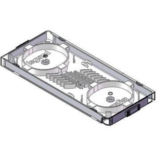 Ortronics FST4-F012 12-Fiber Compact Splice Tray Kit, Fusion Splice Single Fiber for Q-Series Wall Mount Enclosures