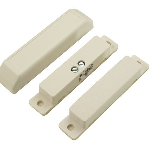 GRI 100-TC Miniature Surface Mount Switch Set, Standard Gap, Molded Cover, 10W, 160VDC, 0.40A, Closed Loop, N/O, and 3M Adhesive Tape, White