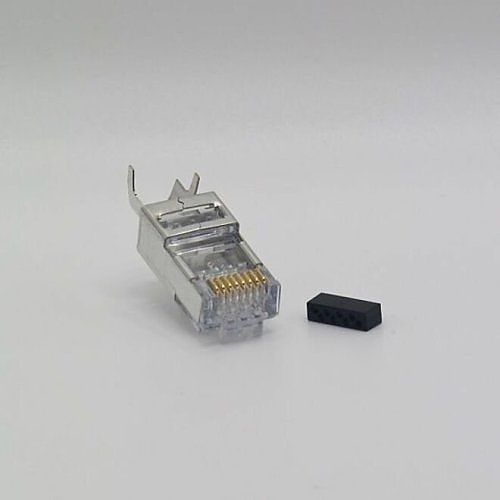 Sentinel 111S08080016C34 CAT5e Shielded RJ45 Connector, Clear